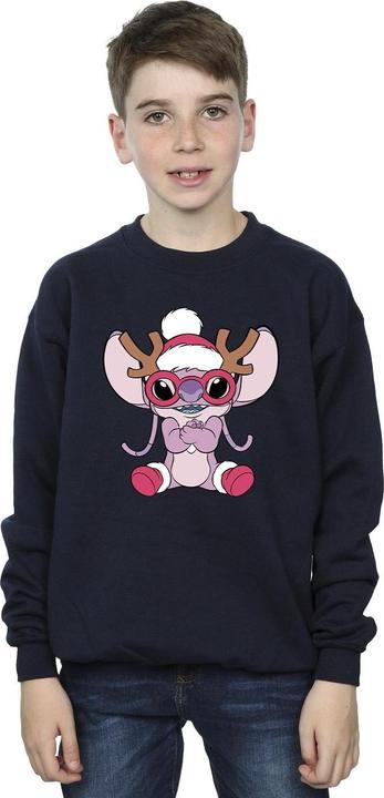 Image du produit Disney - Sweat LILO & STITCH ANGEL REINDEER - Garçon (128)
