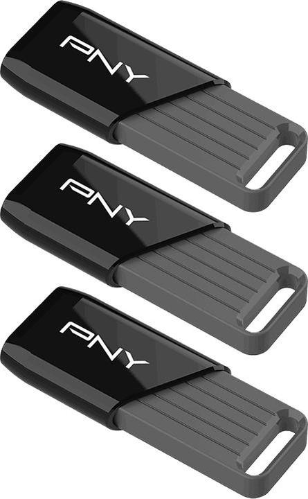 Actual product image PNY ATTACH X USB 3.2 128GB PACK X3 (128 GB, USB-A)