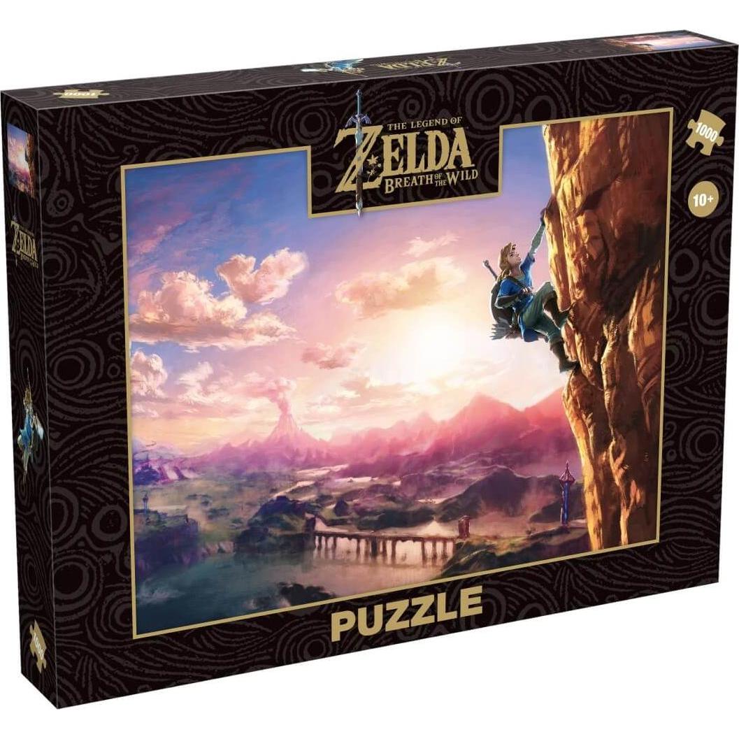 Winning Moves WIN45506 - Zelda: Breath of the Wild - 1000 Teile Puzzle, für 1+ Spieler, ab 10 Jahren (1000 Teile)