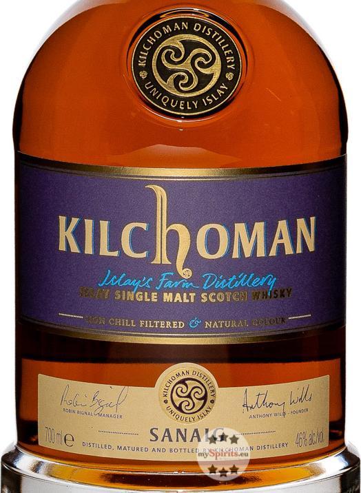 Produktbild Kilchoman Sanaig (1 x 70 cl)