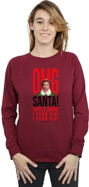 Produktbild Elf OMG Santa I Know Him Sweatshirt (XXL)
