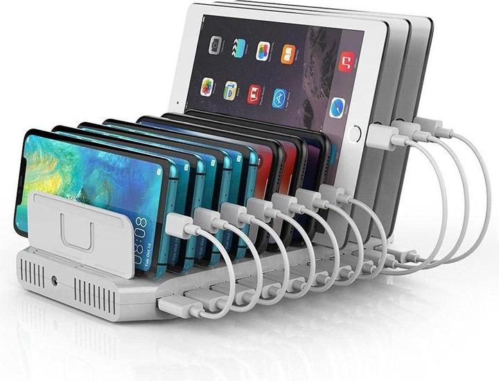 Immagine prodotto Unitek Smart Charging Station (Porta di attracco (proprietaria), 10 porte)