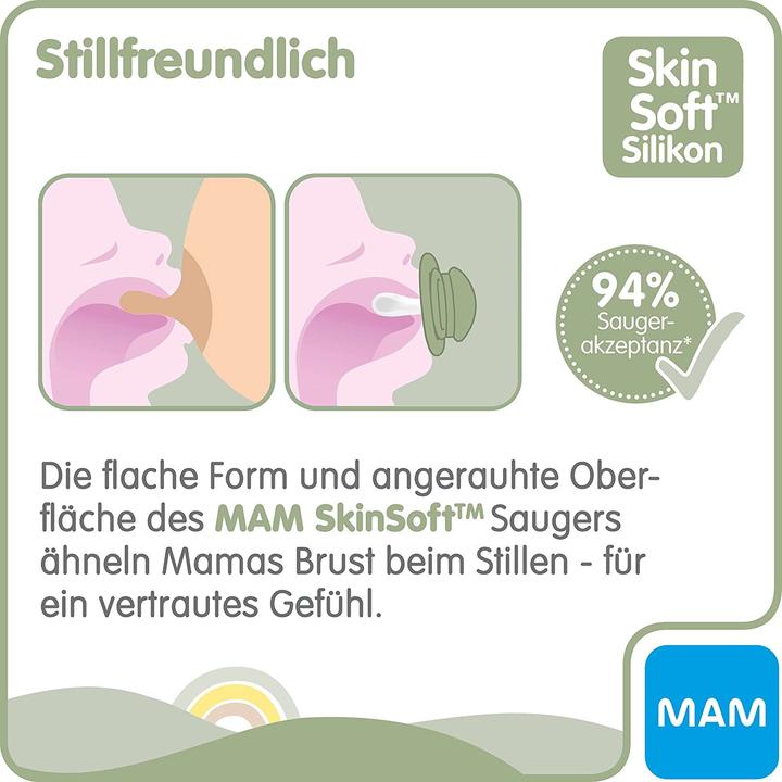 Produktbild MAM Ori.Pure Pure Silikon 6-16girl (2 x, ab 16 Monaten)