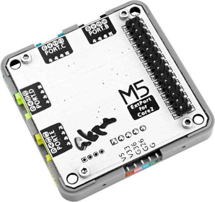 Actual product image M5Stack Extension Port Module for Core2