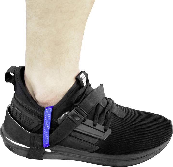 Actual product image Quadrios ESD permanent heel strap 1 pc. black, blue (Static protection)