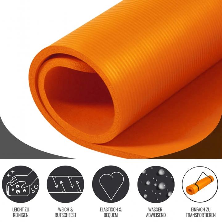 Produktbild Gorilla Sports Yogamatte (15 mm)