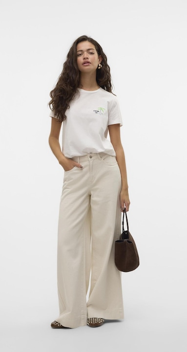 Actual product image Vero Moda VMANNET Mid Rise Weiter Beinschnitt Jeans Weit geschnitten (W28/L30)