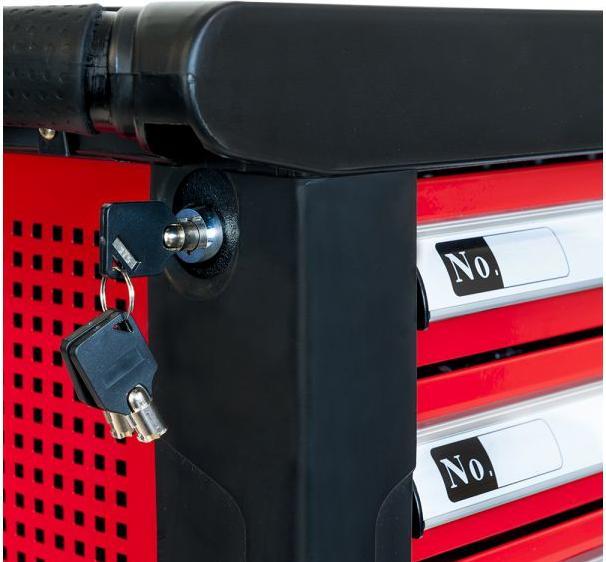 Actual product image Airpress gereedschapswagen gevuld 217-delig (217 x)