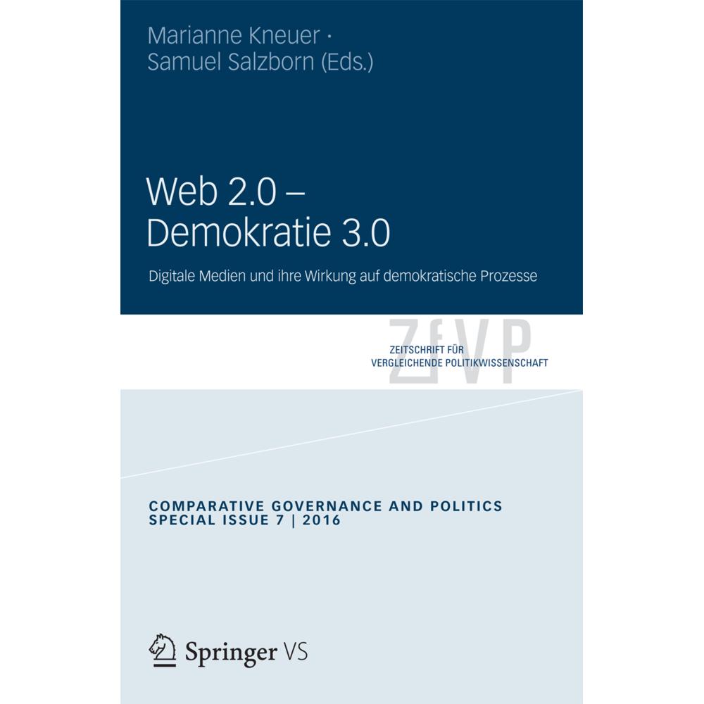 Web 2.0 - Demokratie 3.0, Fachbücher von Samuel Salzborn, Kneuer Marianne