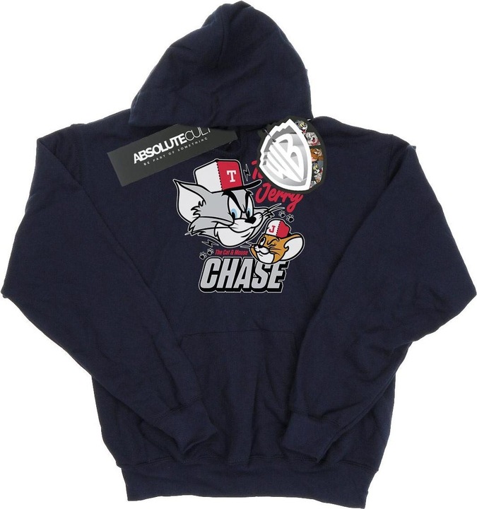 Immagine prodotto Tom & Jerry Cat & Mouse Chase Felpa con Cappuccio Uomo (M)