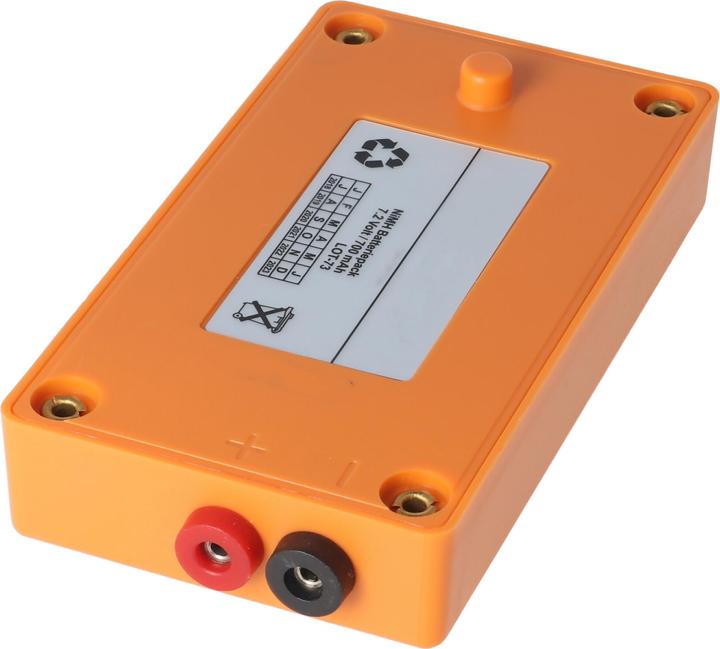 Actual product image AccuCell Battery Gross Funk 100-001-885, suitable for Grossfunk 7,2V GF001 (7.20 V, 700 mAh)