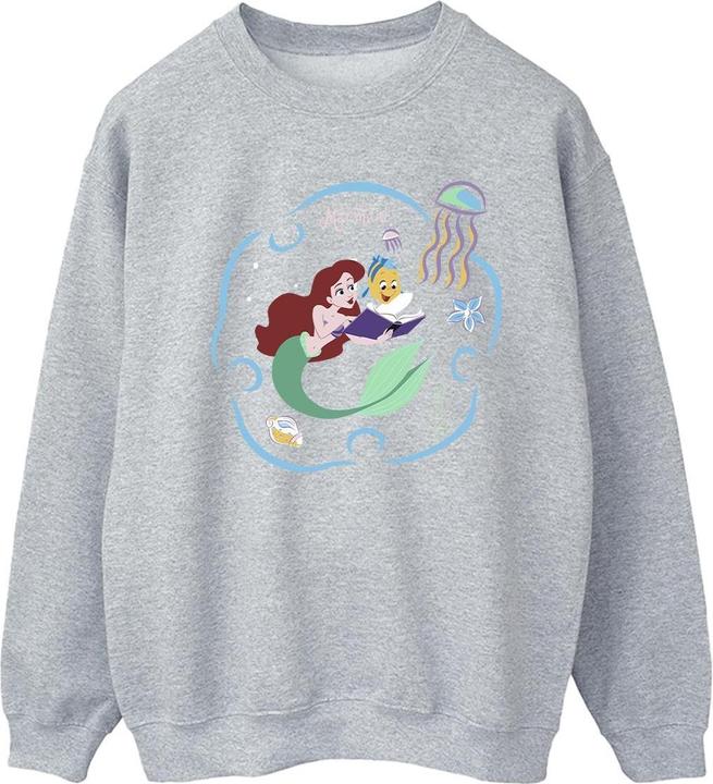 Immagine prodotto Disney The Little Mermaid Reading A Book Felpa Donna (S)