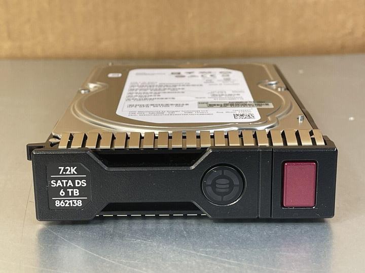 Produktbild HPE HDD 6TB 6G 7.2K LFF SATA MDL (6 TB, 3.5", CMR)