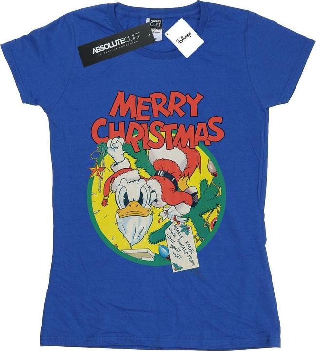Produktbild Disney Donald Duck Merry Christmas TShirt (S)
