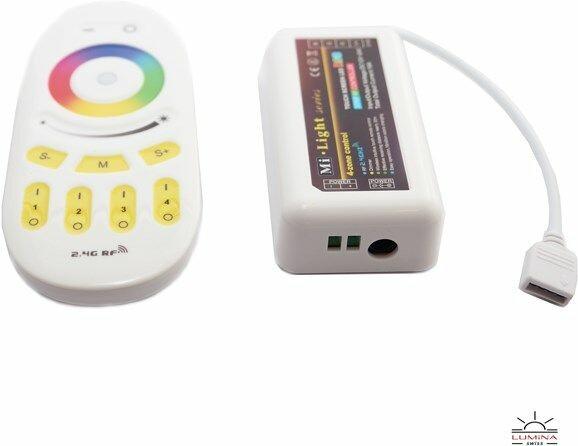 Milight 4-Zone Touch Radio Remote Control Multicolour RGB Set