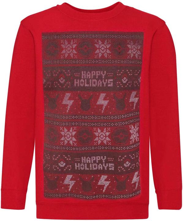 Produktbild Pokémon Happy Holidays Sweatshirt weihnachtliches Design (116)