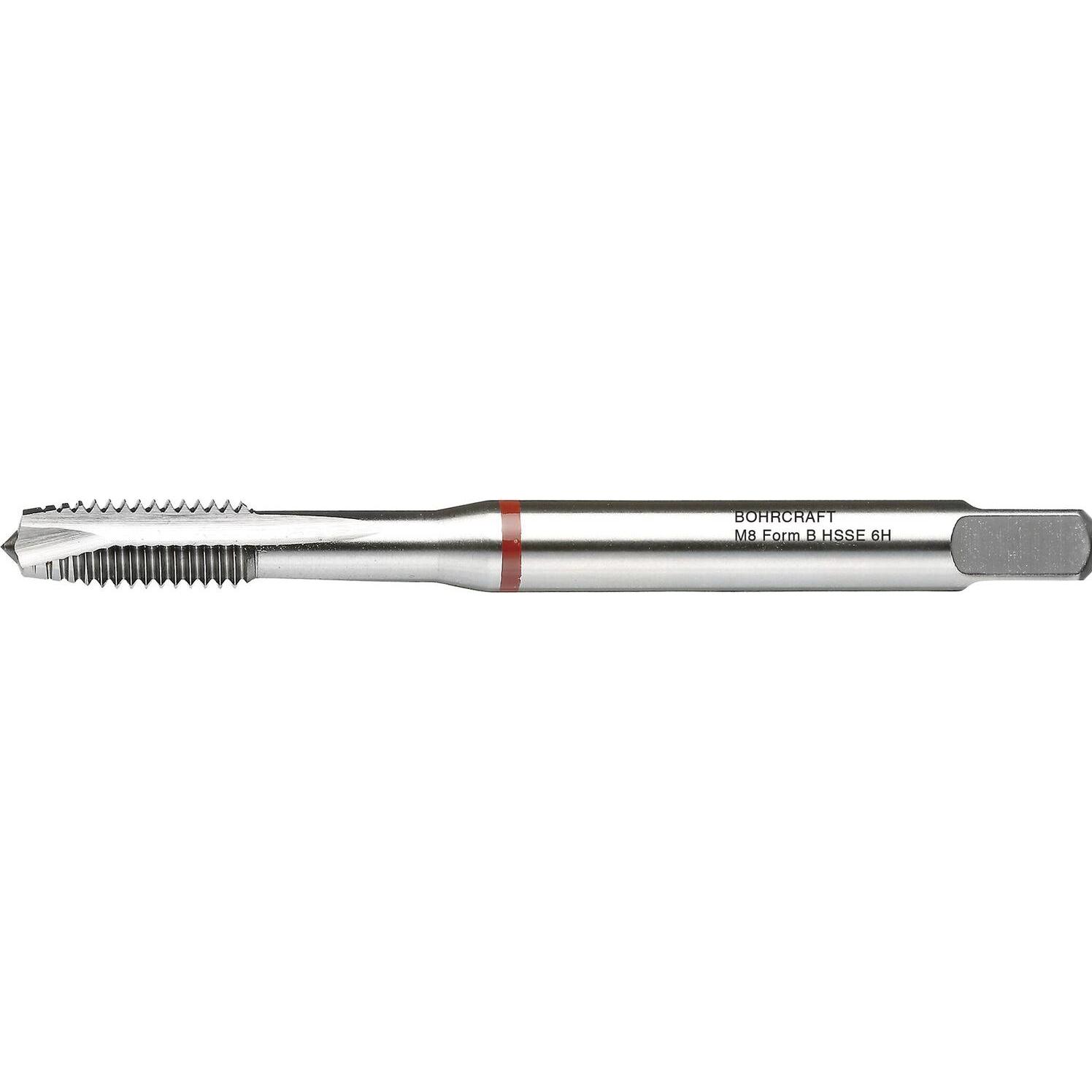Bohrcraft, Gewindeschneider + Gewindebohrer, Maschinengewindebohrer Form B DIN371 M6 verstärkter Schaft Rotring