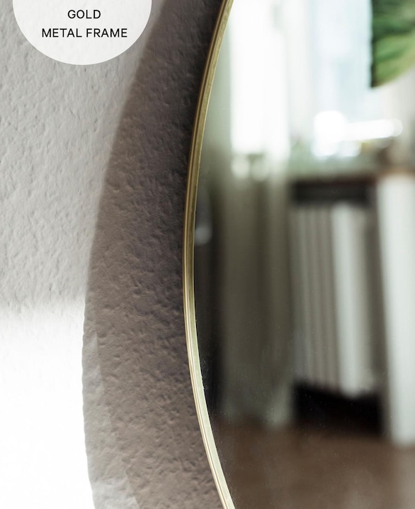 Actual product image Esmée Round wall mirror (Ø 59 cm)