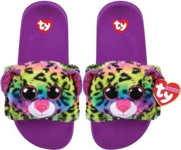 Actual product image Ty Gear Dot - Colourful Leopard Slippers (36, 37, 38, 39)