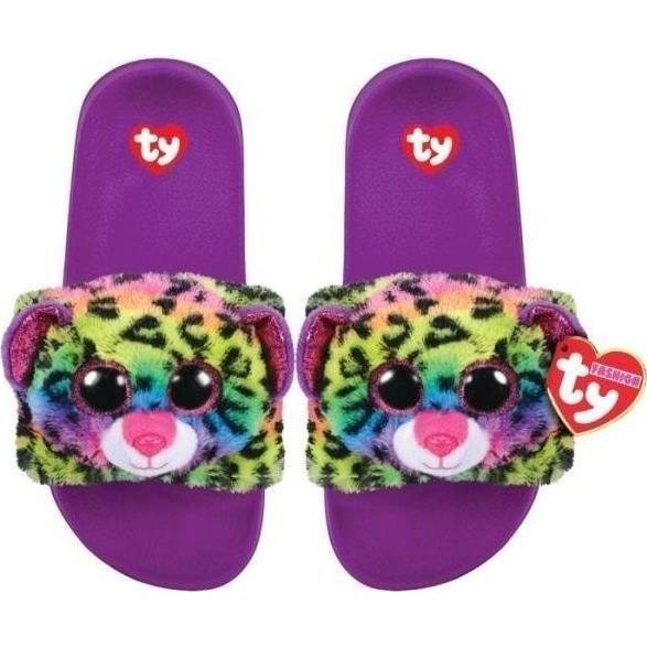 Ty, Jungen, Hausschuhe, Gear Dot – Bunte Leoparden-Hausschuhe, Mehrfarbig, (36, 37, 38, 39)