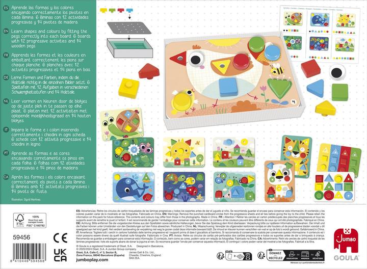 Immagine prodotto Goula Forme per bambini (Francese, Italiano, Olandese, Portoghese, Spagnolo, Tedesco)