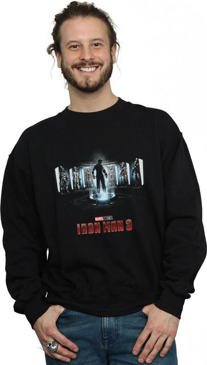 Immagine prodotto Marvel Iron Man 3 Poster Felpa Uomo (L)