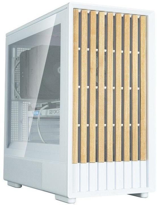 Productafbeelding Zalman P10 NAMU White Micro-ATX Mini Tower, 120 mm Fan x3 (mATX)