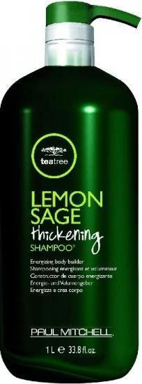 Produktbild Paul Mitchell Energizing shampoo for weak hair Tea Tree (Lemon Sage Thickening Shampoo) - Volume: (50 ml, Flüssiges Shampoo)