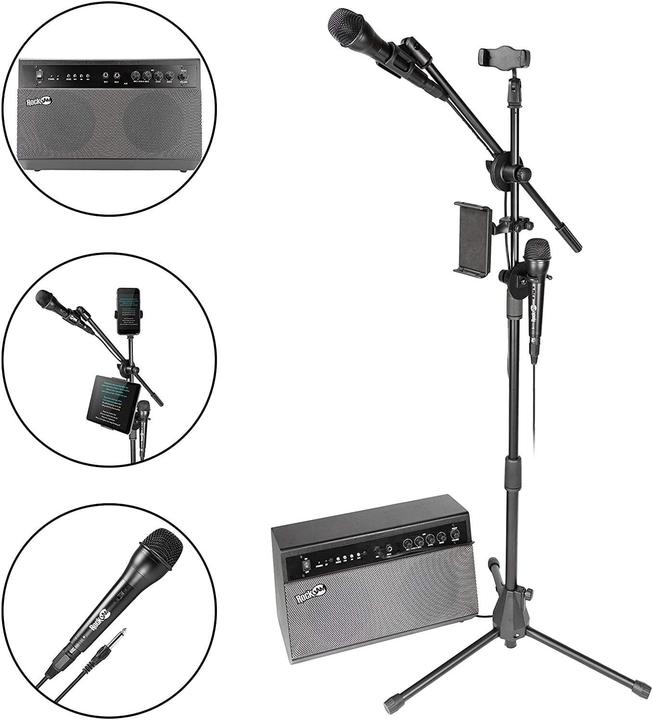 Immagine prodotto PDT Macchina per karaoke RockJam Superkit Blk