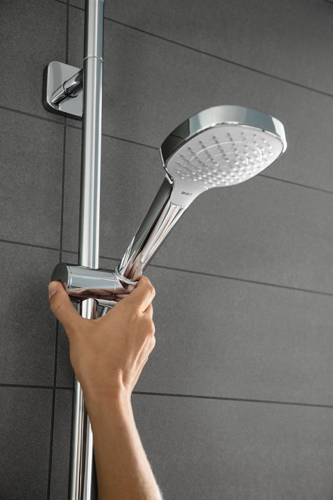 Image du produit hansgrohe HG Ensemble de douche CROMA SELECT E MULTI Bsta Unica'Croma 90cm EcoSm 9 l/m we/chr