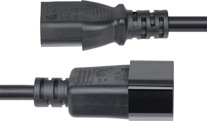 Produktbild StarTech .com PXTC13C141415FEU, 4,57 m, C14-Koppler, C13-Koppler, SJT, 250 V, 15 A (4.57 m)