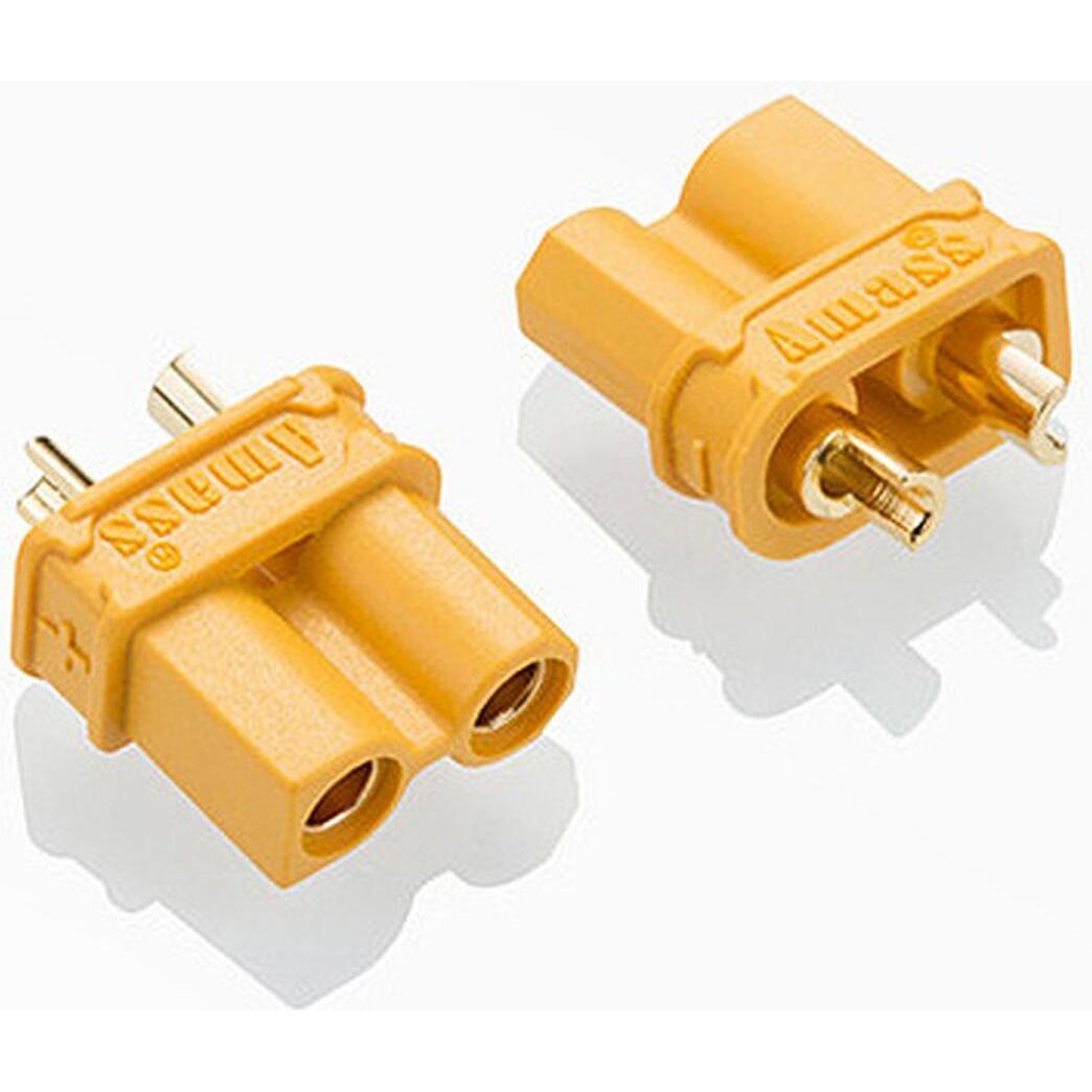 Thumbnail - Jamara Hochstromstecker/Buchse XT30 vergoldet Grip 1 Paar