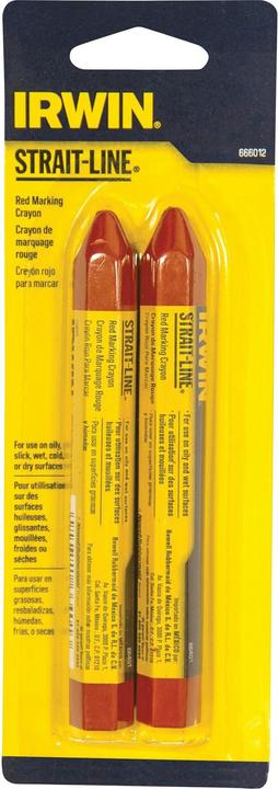 Actual product image Irwin Red chalk, on cardboard card, 2 pcs. (2x)