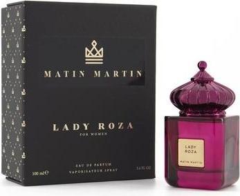 Matin Lady Roza Eau de Parfum pour Femme Litch Rhubarb Bergamot Intense Refined Scent Boutique Signature (Eau de parfum, 100 ml)