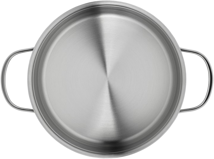 Productafbeelding WMF Kookpan Koekenpan Inductie 20cm Glazen Deksel 2,5l Provence Plus Roestvrij Staal (20 cm, Braadpan + kasserol, Roestvrij staal)