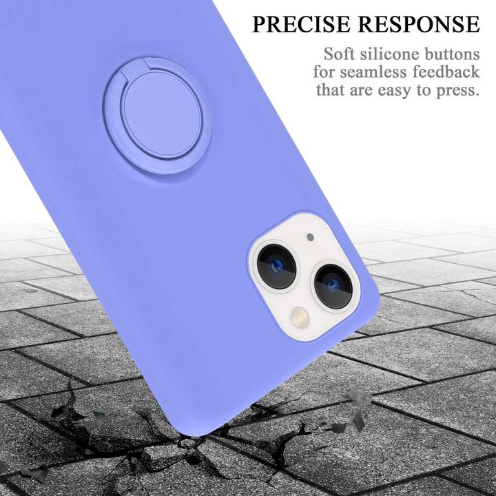 Image du produit Cadorabo Housse pour Apple iPhone 14 en TPU Liquid Ring Silicone Case Style (Apple iPhone 14)
