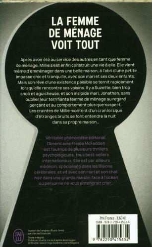 Image du produit La femme de ménage voit tout (Français, McFadden Freida, 2025)