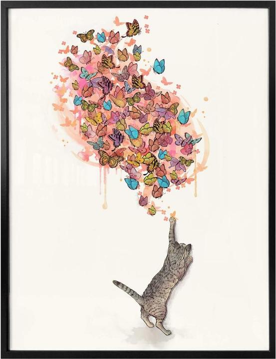 Produktbild Trenddeko Catching Butterflies (80 x 100 cm)