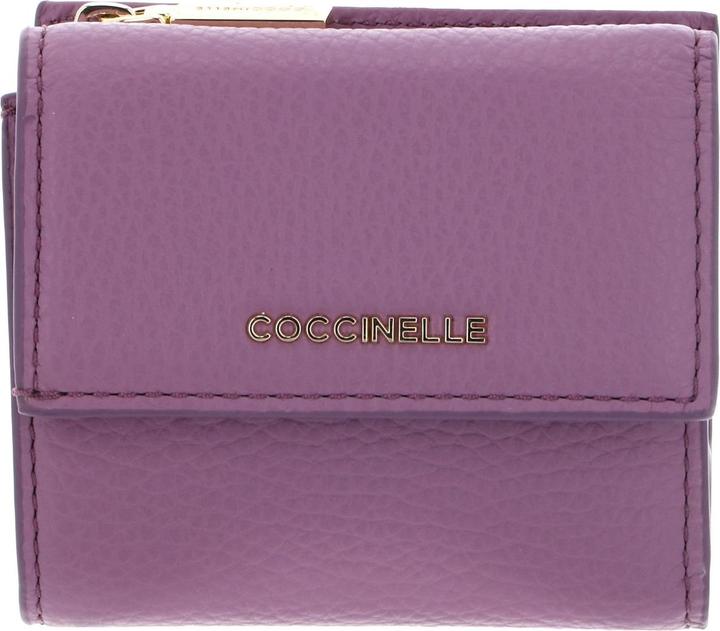 Actual product image Coccinelle Metallic Soft Wallet Grained Leather