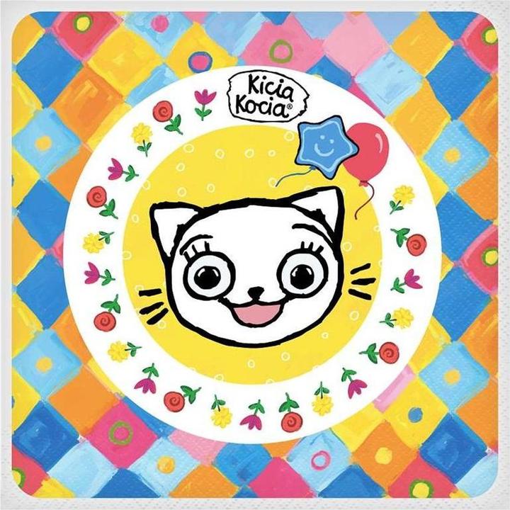 GoDan Kicia Kocia Papierservietten 33x33cm 20 Stk (20 x, 33 x 33 cm)