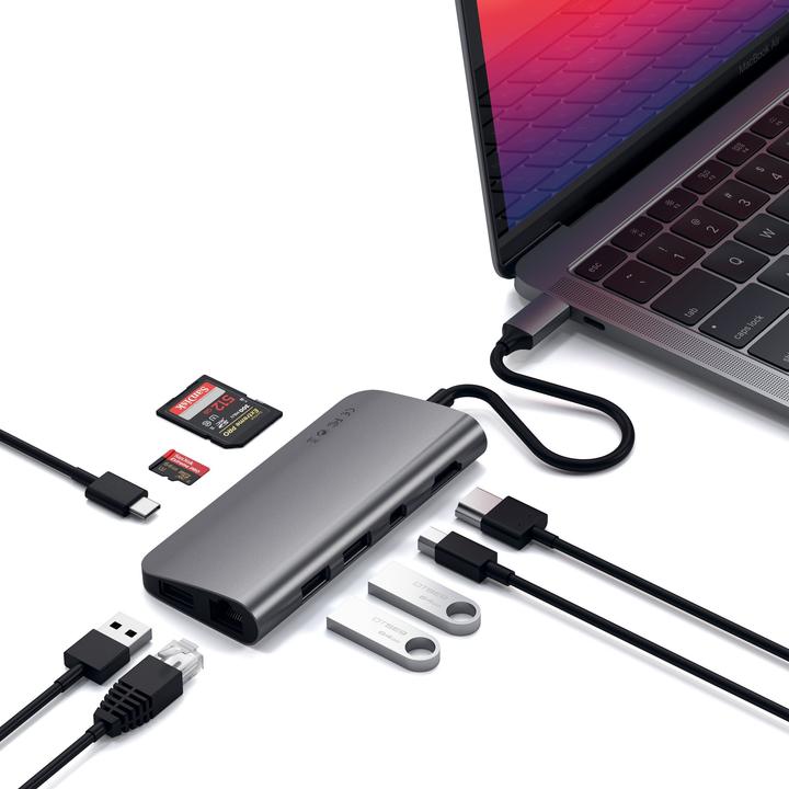 Satechi Multimedia Adapter (USB-C, 9 ports)