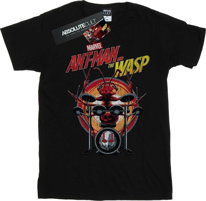 Produktbild AntMan und die Wespe Schlagzeuger Ameise TShirt (S)