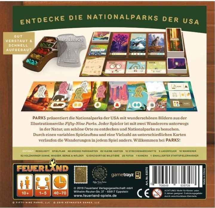 Produktbild Feuerland Parks (Deutsch)