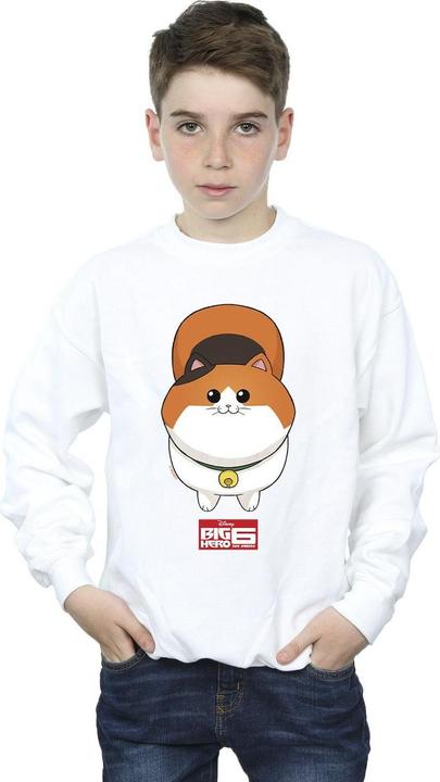 Immagine prodotto Disney Big Hero 6 Baymax Kitten Face Felpa Ragazzi (140, 146)