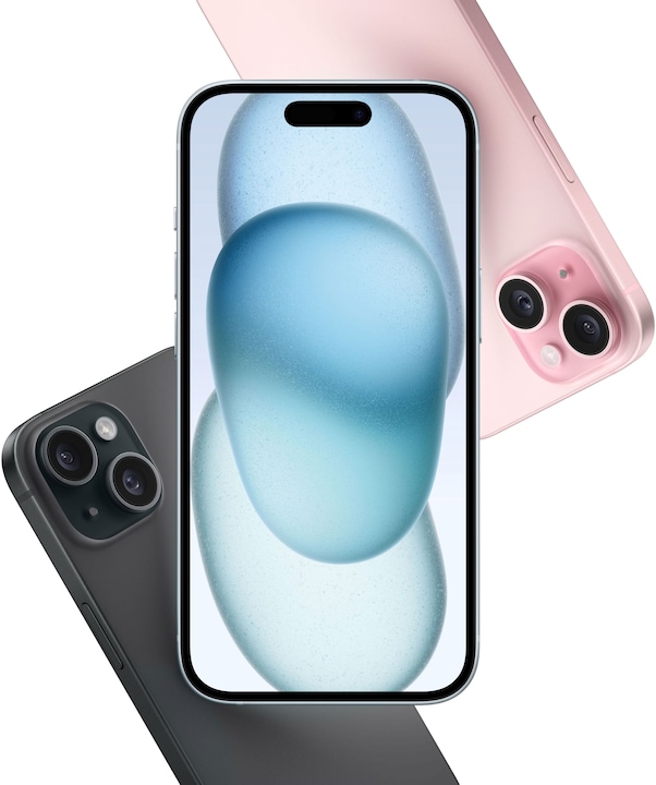 Image du produit Apple iPhone 15 Plus (256 Go, Pink, 6.70", SIM + eSIM, 48 Mpx, 5G)