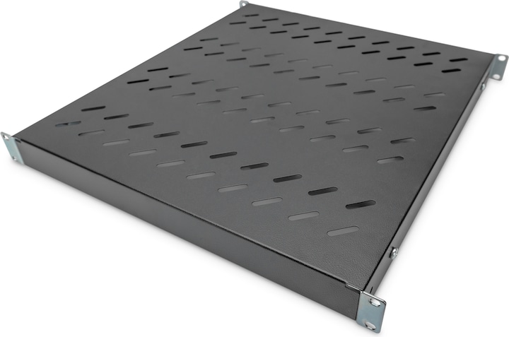 Actual product image Digitus DN-19 TRAY-1-800-SW Shelf fixed 525mm, max. 50kg black