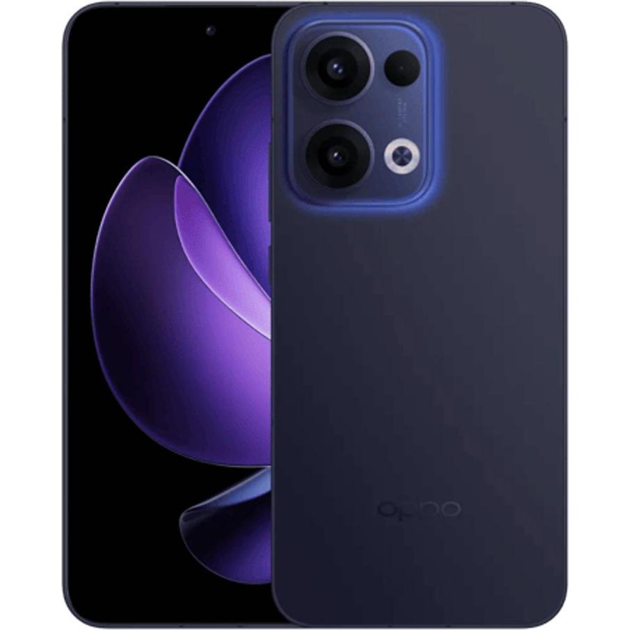 OPPO Reno 13 (256 GB, Luminous Blue, 6.59", Dual SIM, 5G), Smartphone, Blau