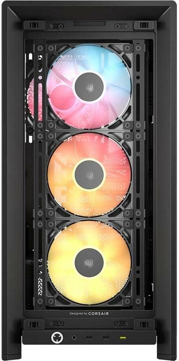 Produktbild Corsair 4000D FRAME LCD RS ARGB BLK CASE (ATX, E-ATX, Micro ATX (mATX), Mini-ITX)