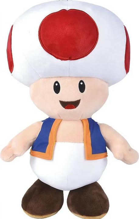 Immagine prodotto Simba Super Mario: Toad 50 cm Peluche (40 cm)