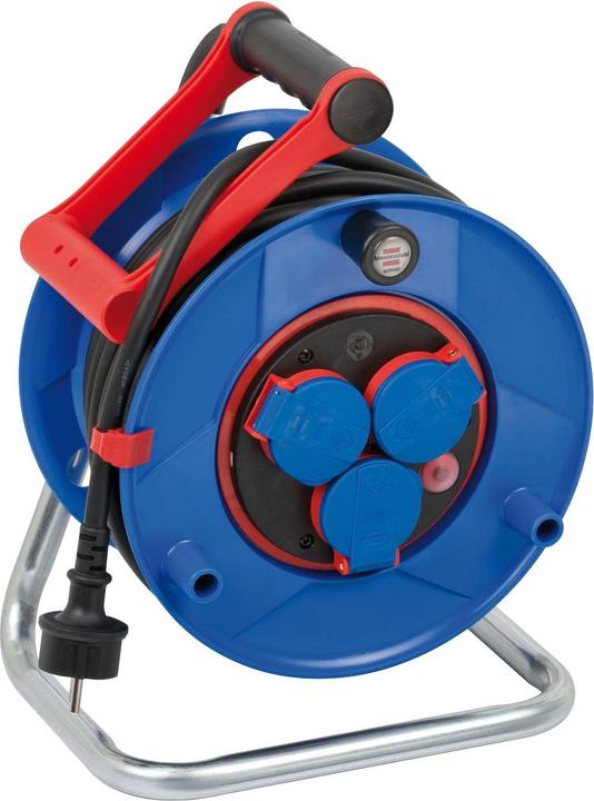 Brennenstuhl Schuko IP44 anti twist cable reel 25m (25 m)